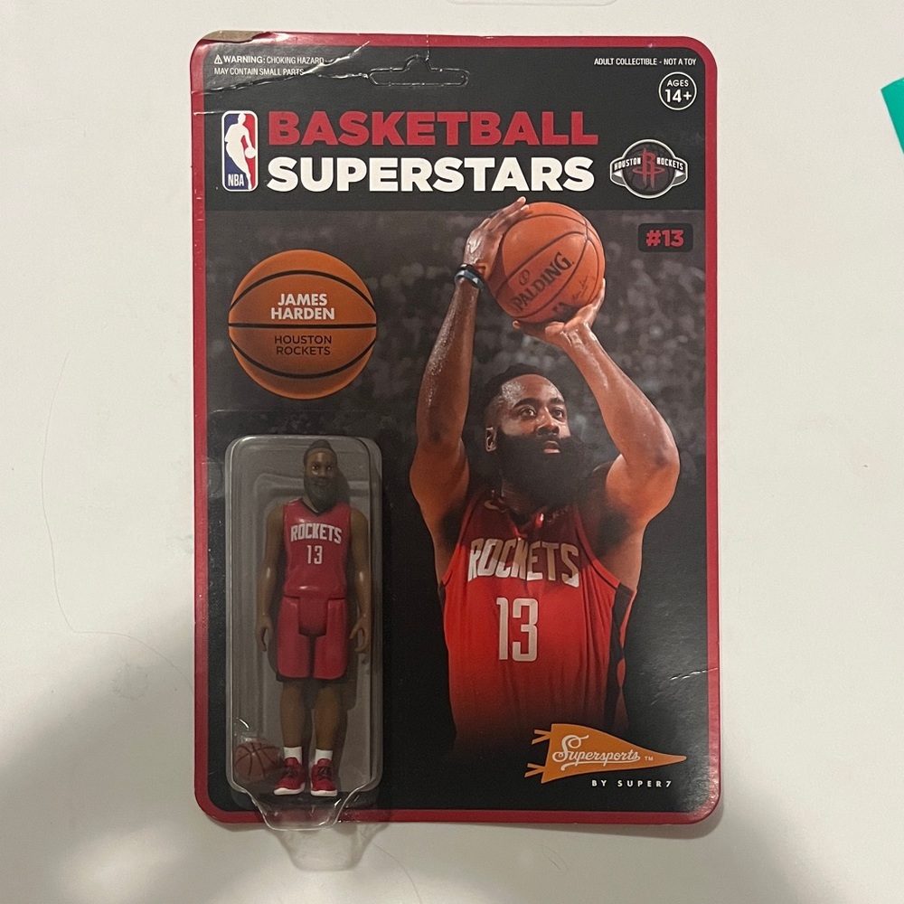 NBA Basketball Superstars Action Figure - Red